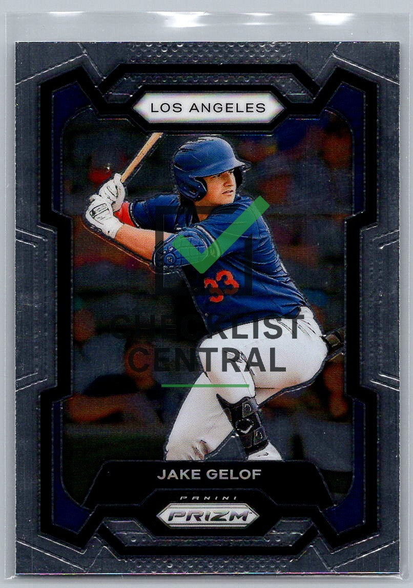 2024 Panini Prizm Jake Gelof #41