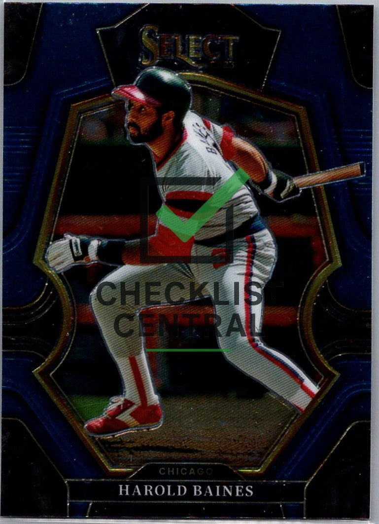 2023 Panini Select Blue Harold Baines #134 - Premier Level