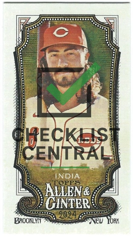 2024 Topps Allen & Ginter Mini Jonathan India #333 SP