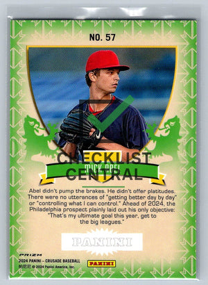 2024 Panini Crusade Crusade Mick Abel #57