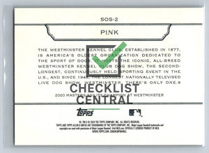 2024 Topps Allen & Ginter Westminster Stars of the Show Pink #SOS-2