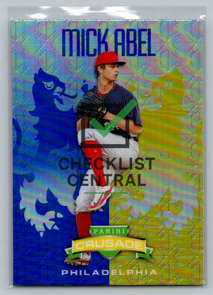 2024 Panini Crusade Crusade Mick Abel #57