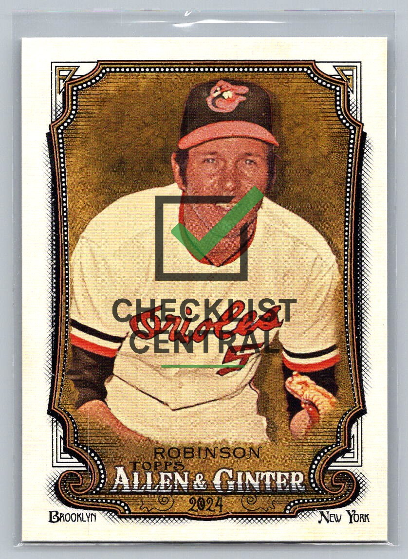 2024 Topps Allen & Ginter Brooks Robinson #105