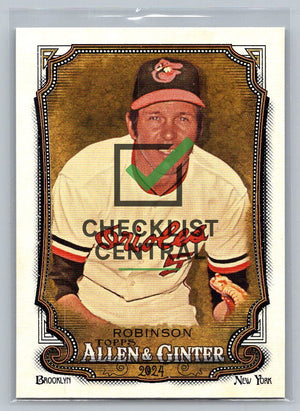 2024 Topps Allen & Ginter Brooks Robinson #105