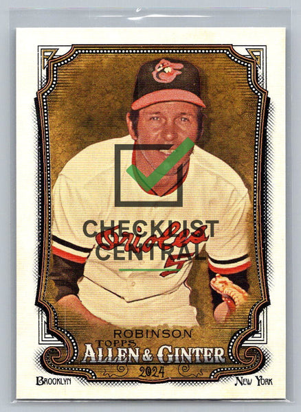 2024 Topps Allen & Ginter Brooks Robinson #105