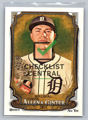 2024 Topps Allen & Ginter Tarik Skubal #205
