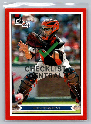 2024 Donruss Action All-Stars Buster Posey #17