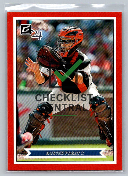 2024 Donruss Action All-Stars Buster Posey #17