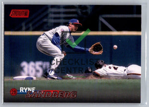 2023 Topps Stadium Club Red Foil Ryne Sandberg #259
