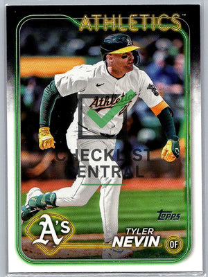 2024 Topps Update Tyler Nevin #US3