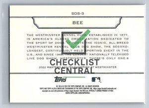 2024 Topps Allen & Ginter Westminster Stars of the Show Bee #SOS-3