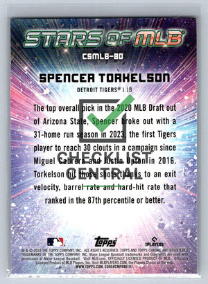 2024 Topps Stars of MLB Chrome Spencer Torkelson #CSMLB80