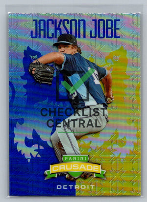 2024 Panini Crusade Crusade Jackson Jobe #56