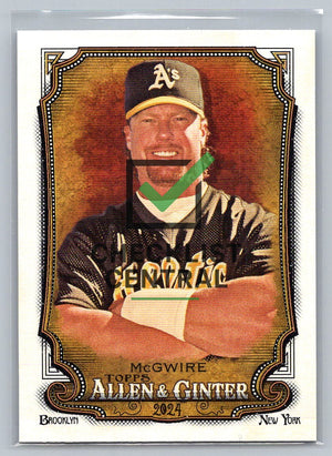 2024 Topps Allen & Ginter Mark McGwire #225
