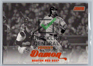 2017 Stadium Club Sepia Johnny Damon #72