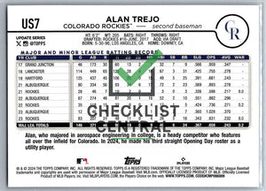 2024 Topps Update Alan Trejo #US7