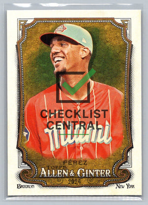 2024 Topps Allen & Ginter Eury Pérez #18