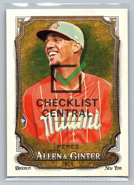 2024 Topps Allen & Ginter Eury Pérez #18