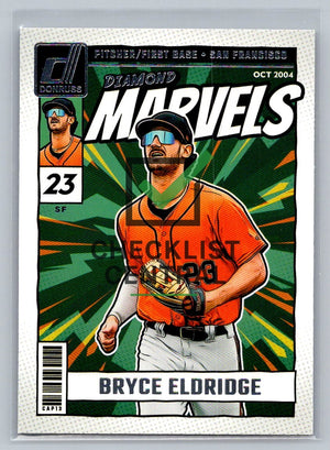 2024 Donruss Diamond Marvels Bryce Eldridge #1