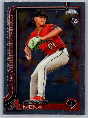 2025 Topps Chrome Cristian Mena #102 RC