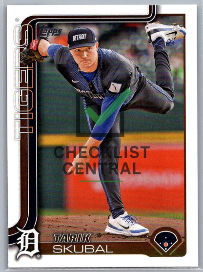 2025 Topps Tarik Skubal #71