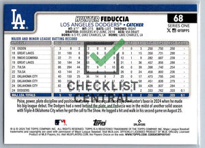 2025 Topps Holo Foil Hunter Feduccia #68 RC