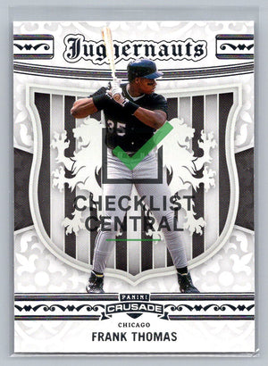 2024 Panini Crusade Juggernauts Frank Thomas #18