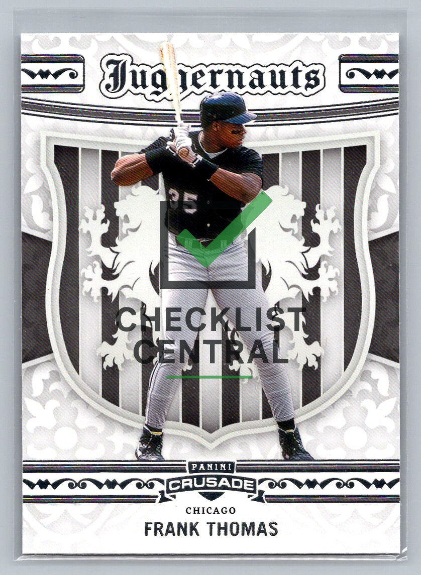 2024 Panini Crusade Juggernauts Frank Thomas #18