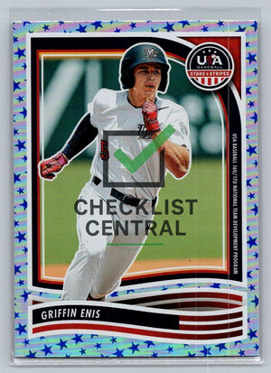 2024 Panini USA Baseball Stars & Stripes Stars Griffin Enis #154