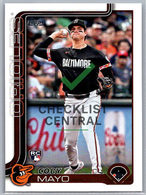 2025 Topps Coby Mayo #20