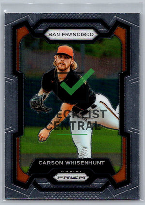 2024 Panini Prizm Carson Whienhunt #85