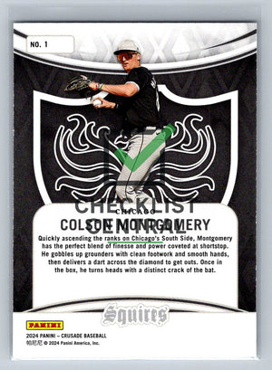 2024 Panini Crusade Squires Colson Montgomery #1