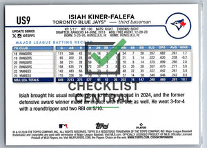 2024 Topps Update Isiah Kiner-Falefa #US9