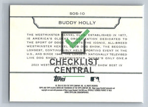 2024 Topps Allen & Ginter Westminster Stars of the Show Buddy Holly #SOS-10