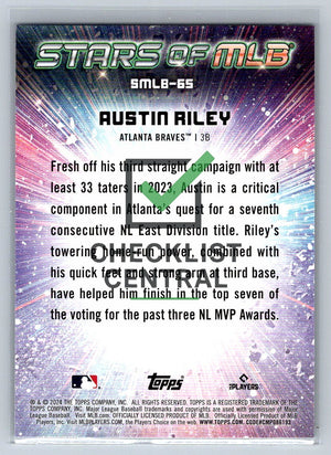 2024 Topps Stars of MLB Austin Riley #SMLB-65