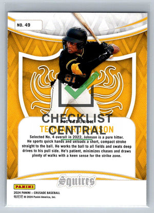 2024 Panini Crusade Squires Termarr Johnson #49
