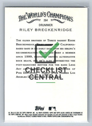 2024 Topps Allen & Ginter Riley Breckenridge #264