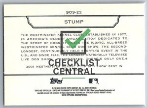 2024 Topps Allen & Ginter Westminster Stars of the Show Stump #SOS-22