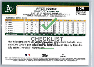 2025 Topps Brent Rooker #129