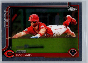 2025 Topps Chrome Matt McLain #278