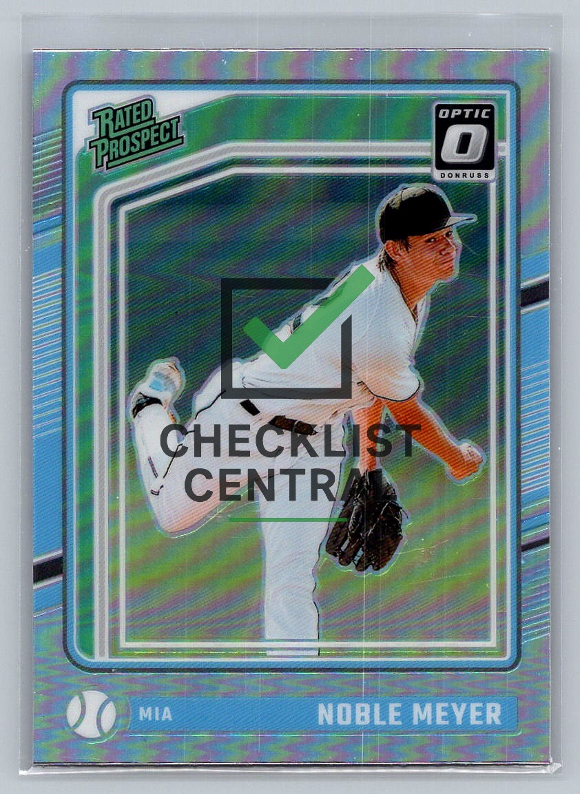 2024 Donruss Optic Holo Noble Meyer #174