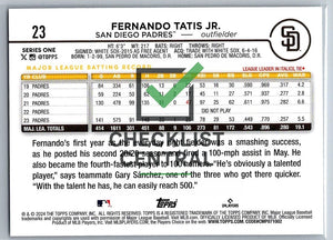 2024 Topps Fernando Tatis Jr. #23