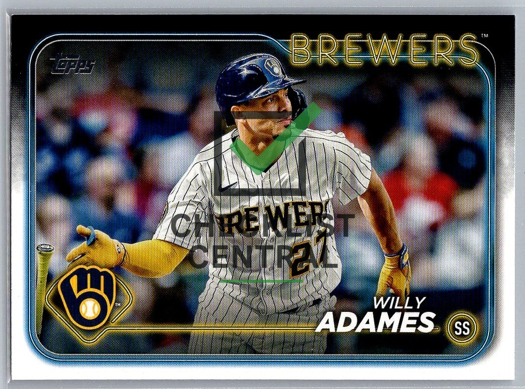 2024 Topps Willy Adames #33
