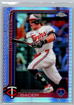 2025 Topps Chrome Prism Refractors Harrison Bader #62