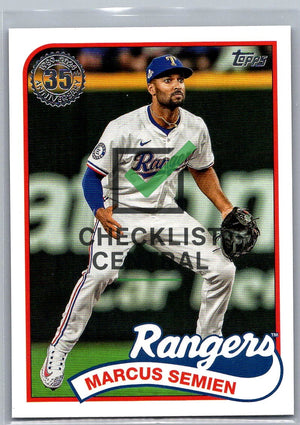 2024 Topps Update '89 Topps Marcus Semien #89US-5