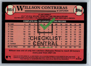 2024 Topps Update '89 Topps Willson Contreras #89US-8