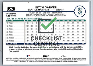 2024 Topps Update Mitch Garver #US20