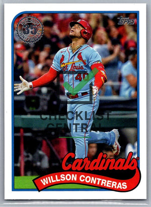 2024 Topps Update '89 Topps Willson Contreras #89US-8