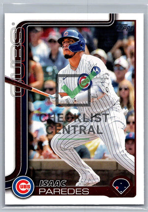2025 Topps Isaac Paredes #138