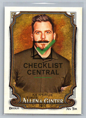 2024 Topps Allen & Ginter Dustin Kensrue #284